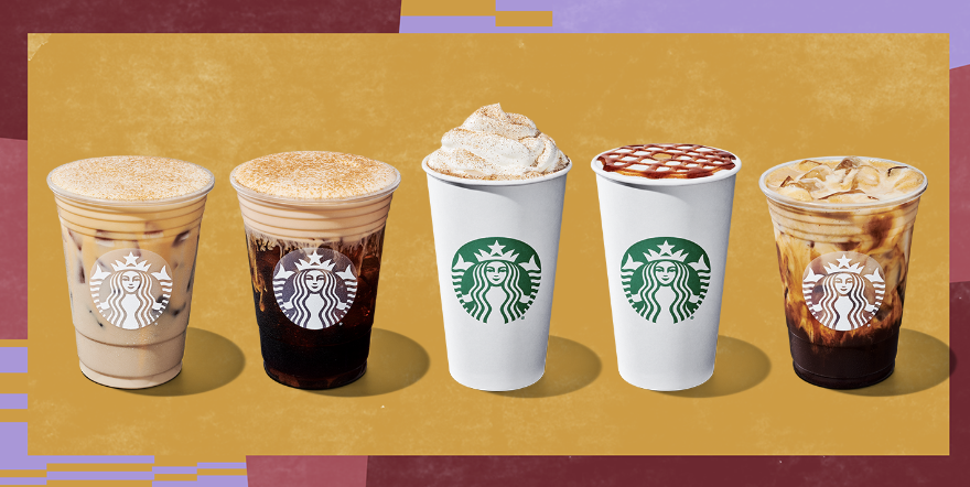 Fall Drinks; Courtesy of Starbucks Stories